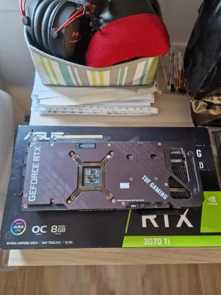 Tarjeta Gráfica ASUS RTX 3070 Ti 8GB GDDR6X