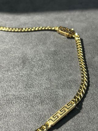 CADENA Cubana Versace Oro 18.2gr