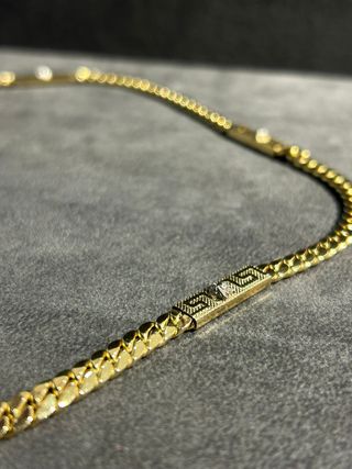 CADENA Cubana Versace Oro 18.2gr