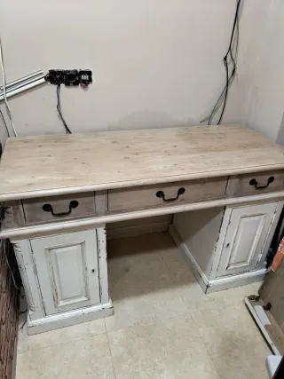 Escritorio tipo bureau madera