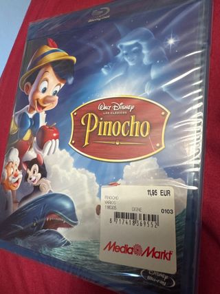 Pinocho Blu-ray Disney Precintado