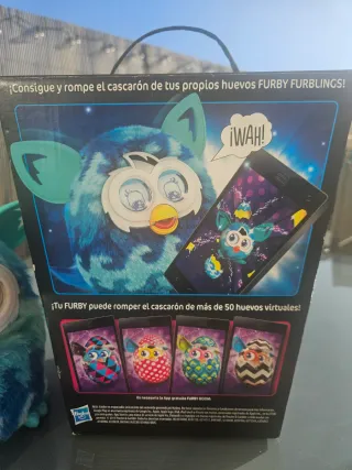 Furby Boom Juguete Interactivo Azul