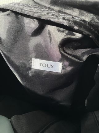 Bolsa de viaje Tous gris y negra