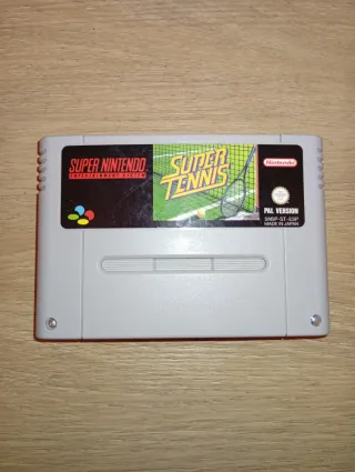 Super Nintendo Super Tennis PAL