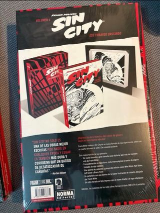 SIN CITY VOL 3 y 4 EDICIÓN LUJO CASTELLANO