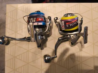 2 Mulinelli Shimano XSC + 6 Bobine MVspools