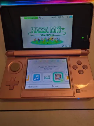 Nintendo 3DS Rosa Corallo - Completa di scatola