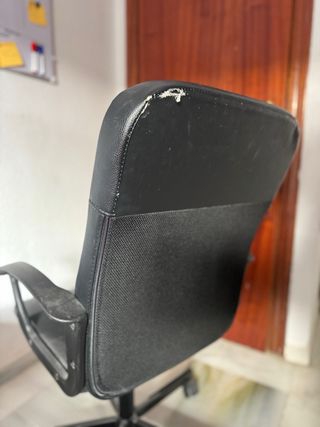 Silla de oficina IKEA negra