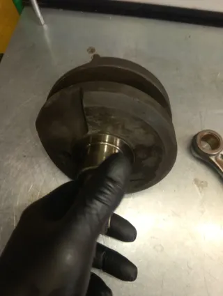 Gilera Rc 600 albero motore e biella