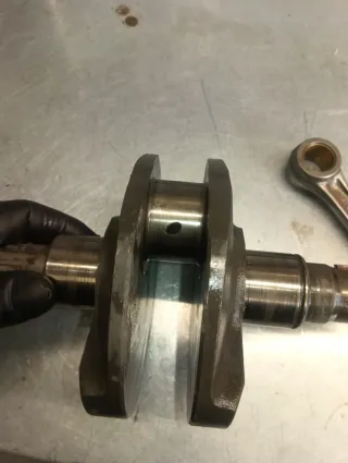 Gilera Rc 600 albero motore e biella