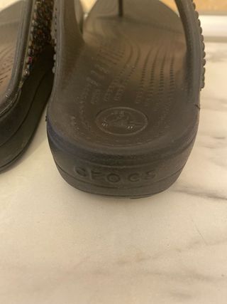 Sandalias Crocs Multicolor con Brillantes