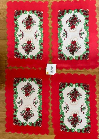 Set 2 Runner e 4 Tovagliette Natale no