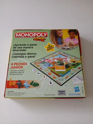 Monopoly Junior Mi Primer Monopoly Juego