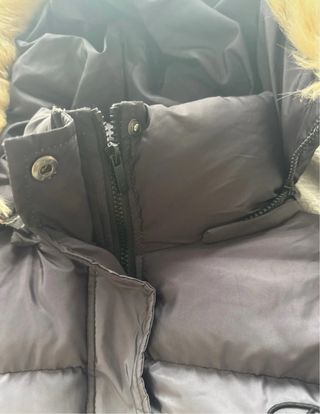 Chaqueta SikSilk Gris y Blanca Talla M