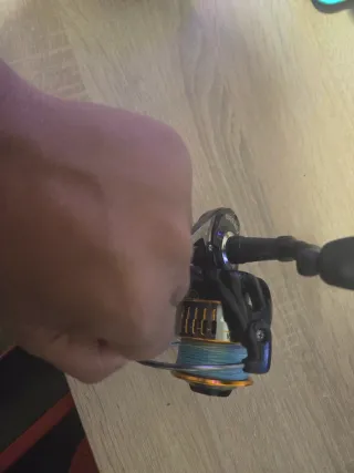 Carrete de Eging FBE5000 Con hilo trenzado del 12