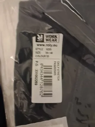 Lote 4 Pantalones Trabajo Multib.T-46 Azul