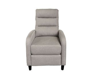 Sillón Relax Gris Tela