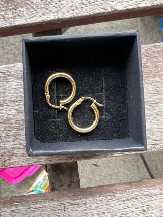 Pendientes Aro Oro 18k