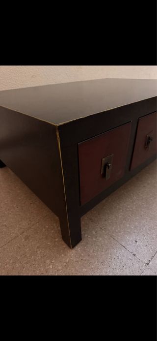Mesa de centro diseño importación madera