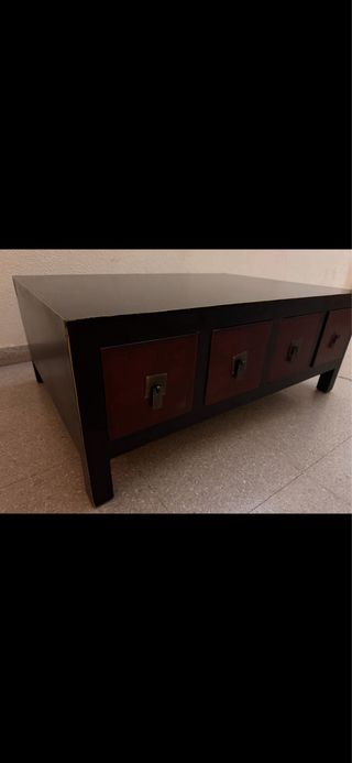 Mesa de centro diseño importación madera