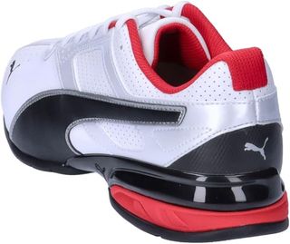 Zapatillas Puma Tazon 6 FM Hombre Blancas Rojas