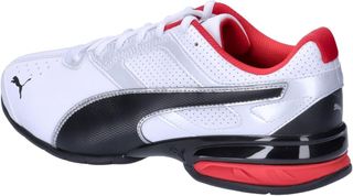 Zapatillas Puma Tazon 6 FM Hombre Blancas Rojas
