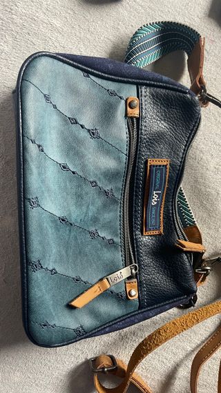 Bolso Bandolera Lois Venice Azul/Verde
