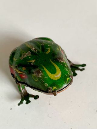 Rana hojalata Rico años 40 juguete