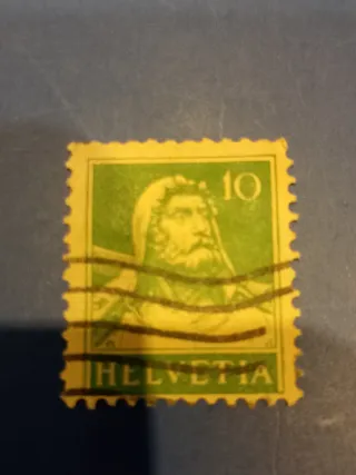 Francobollo Helvetia 10