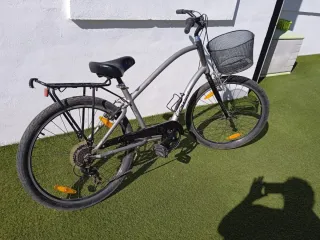 Bicicleta Chopper Paseo con Cesta