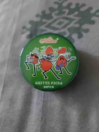 20 púas de guitarra Alice (varios grosores)
