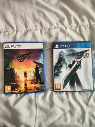 Pack Final Fantasy VII Remake y Rebirth PS5