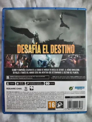 Pack Final Fantasy VII Remake y Rebirth PS5