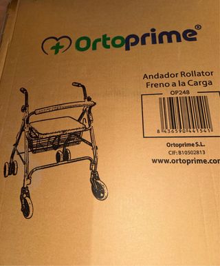 Andador Ortoprime Rollator Walker Freno