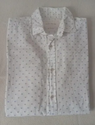 Lote 2 Camisas Chico Azul y Blanca