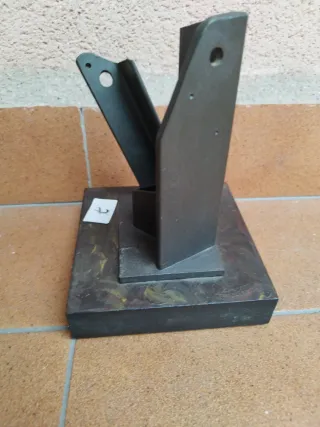 Escultura de hierro