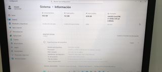 Portátil Intel Core i7 8GB RAM HDMI USB 3.0