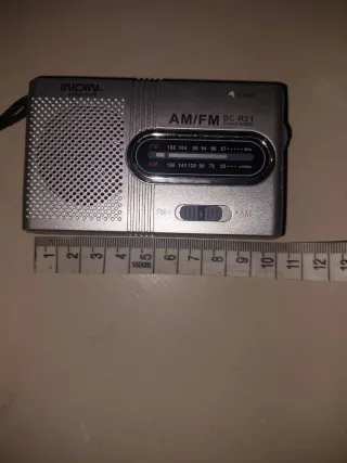 Radio Mini INDIN AM/FM BC-R21 Plata