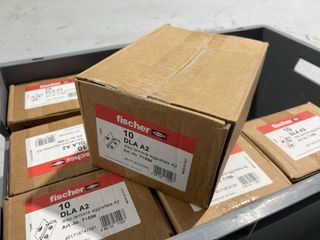 Fischer DLA A2 - Disp. Lamiera Aggrafata (10 uds)