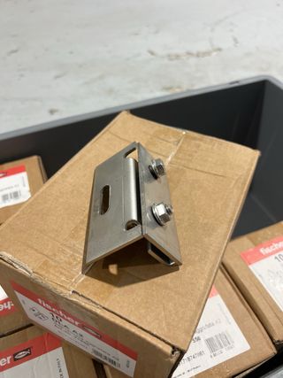 Fischer DLA A2 - Disp. Lamiera Aggrafata (10 uds)