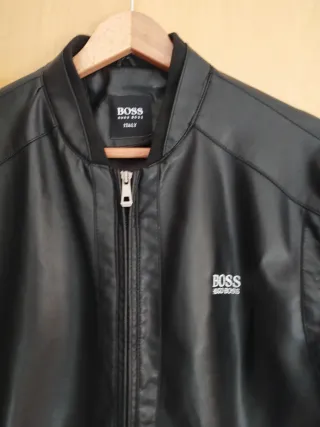 Cazadora Hugo Boss Negra