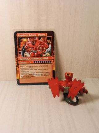 Gormiti Prima Serie: Magmion + Carta