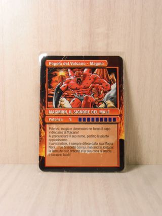 Gormiti Prima Serie: Magmion + Carta