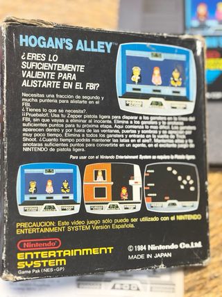 Hogan's Alley NES - Versión Española