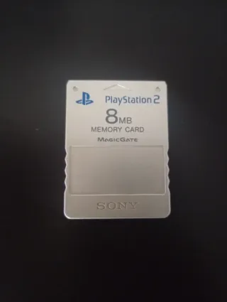 PlayStation 2 Memory Card Silver 8MB