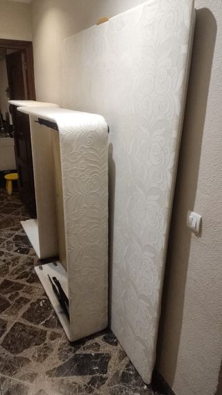 Canapé arcón Flex beige/marrón