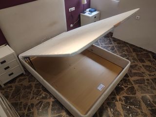 Canapé arcón Flex beige/marrón