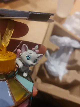 Adorno Navidad iluminado Los Aristogatos