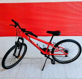 Bicicleta Infantil Roja MITICAL de 24