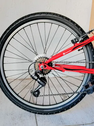 Bicicleta Infantil Roja MITICAL de 24